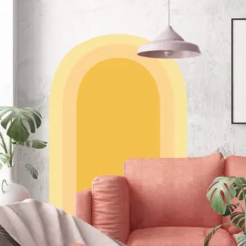Арка Наклейка На Стену Обои Столовая Современная Гостиная Спальня Дверь Детская Комната Офис Украшения
