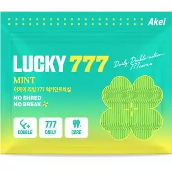 Arkay Living 777 Зубная нить Lucky Mint, 777 шт., 1 шт.