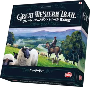 Arklight Great Western New Zealand Японская версия настольной игры Trail (1-4 игрока, 75-150 минут, 12+)
