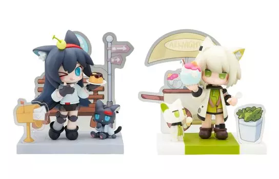 Arknights Desert Time Q version series Blaze Kelsey painted finished figure & Ver. Non-scale ABS&PVC