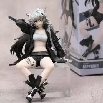 Arknights Lappland ПВХ фигурка куклы модель игрушки Рождественский подарок without box