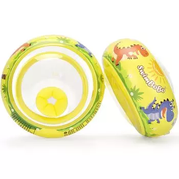 Arm Arm Float for Strong Easy to Put On and Take Arm Years Swimming Practice Water Beach Suitable for Weights Ring, Float, Children, Arms, Kids, жёлтый