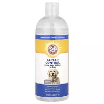 Arm & Hammer, средство от зубного камня, для собак, без запаха, 16 жидких унций (473 мл)