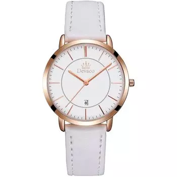 Arm Leather Simple Easy to Thin and High School Student Watch for White Rose Gold White Women s Watch, Blue, Stylish, Watch, Waterproof, Ultra-thin,