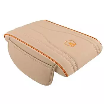 Arm Rest Cover For Car Car Armrest Cushion Protector Leather Armrest Seat Box Elbow Pillow Anti-scratch Auto Armrest Box Cover чёрный