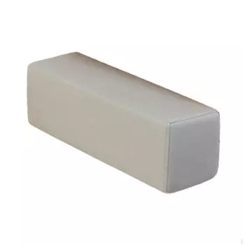 Arm Rest Pillow Armrest High Density Foam with Removable Pillowcase Cushion Pad for Couch Armchair светло-серый