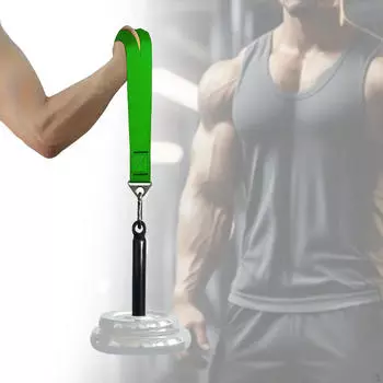 Arm Wrestling Training Strap Belt Finger Wrist and Forearm Strengthener Strength зелёный