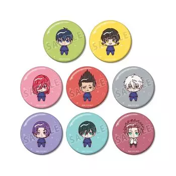 Armabianca TV Anime Trading Can Badge 56mm Box of 8 Blue Rock Chokonto!
