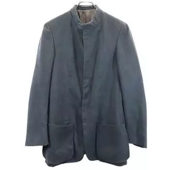 ARMANI COLLEZIONI Brushed Jacket 44 gray Men s Used