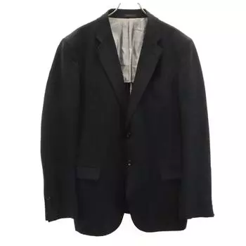 ARMANI COLLEZIONI Льняной пиджак M&M s 50 черный блейзер Мужской Б/у