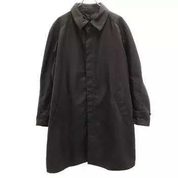 ARMANI COLLEZIONI made in Italy Herringbone Pattern Stainless collar coat Men s Used