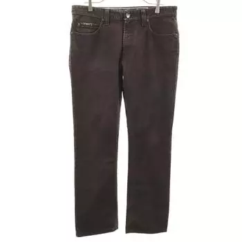 ARMANI COLLEZIONI P15 slim Straight pants W33 Brown Men s Used