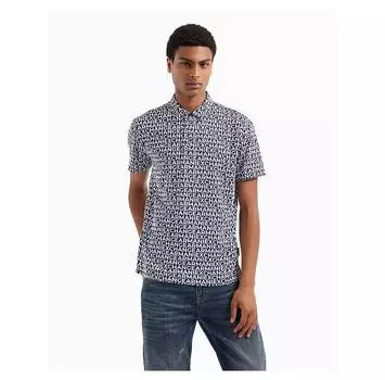 Armani Exchange 6DZFFD_ZJH4Z поло с короткими рукавами L