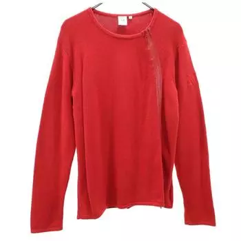 ARMANI EXCHANGE 90s Old Long sleeve Cotton knit sweater M Red series Men s Used