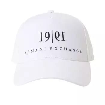[ARMANI EXCHANGE] [Armani Exchange] Cap Men s Hat Baseball Cap 954202 1A104 WHITE [Used]