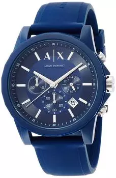 ARMANI EXCHANGE Часы Navy Chronograph [Armani Exchange] Мужские [Товар] синий