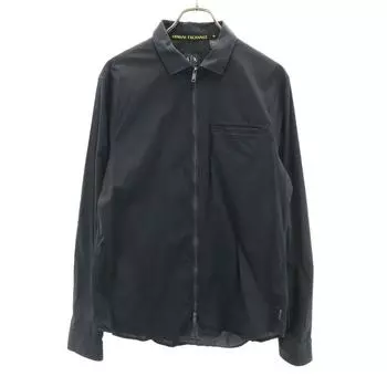 ARMANI EXCHANGE Cotton jacket L black Men s Used