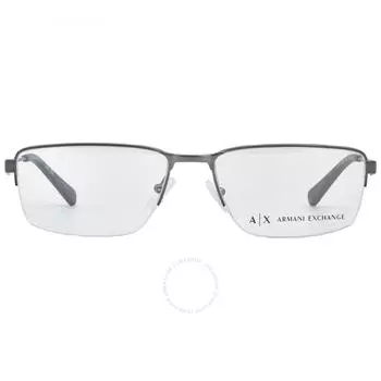 Armani Exchange Demo Rectangular Men S eyeglaSSeS Ax1038 6006 56