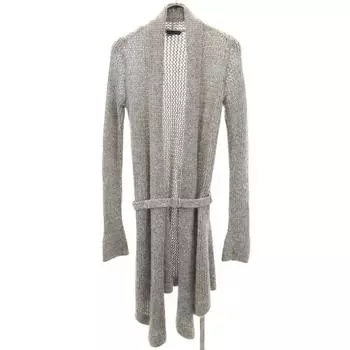 ARMANI EXCHANGE Mohair Blend Long sleeve knit cardigan XS gray Women Used