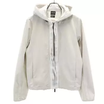 ARMANI EXCHANGE Zip hoodie S Light gray Women Used
