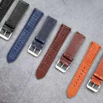 Armani Hamilton Tissot Seiko Casio быстросъемный высококачественный кожаный ремешок из воловьей кожи, кожаный ремешок для часов, инструменты в комплекте