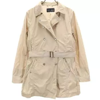 ARMANI JEANS trench coat 44 beige Women Used