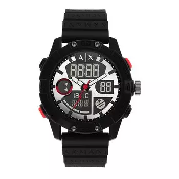 Часы Armani NA AX2960 черные [AX Exchange] мужские чёрный