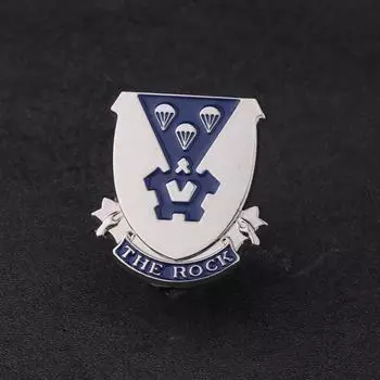 Армия США Соединенные Штаты 503-й пехотный полк Значок подразделения DUI Командный значок Идентификационный Беретный значок Значок на брови Значок на мантию