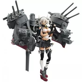 Armor Girls Project KanColle Мусаши Кай примерно. Подвижная фигура, окрашенная в цвет АБС и ПВХ, 140 мм.
