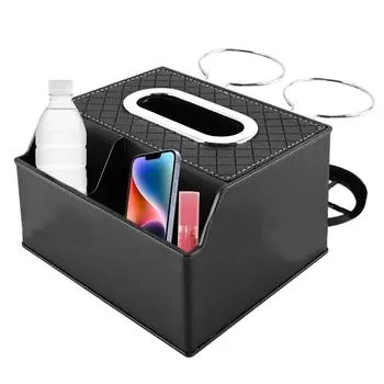 Armrest Storage Box Multifunctional Car Armrest Box Car Console Armrest Organizer Seat Accessories For Most Vehicle Truck