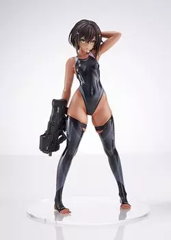 ARMS NOTE Swimming Club Manager Red Line Swimsuit HJ Hobby Japan Scale Plastic Painted Complete Figure Ver. 1/7