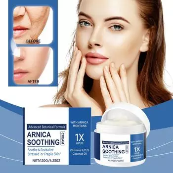 Арника Успокаивающий Крем от Синяков Увлажняющий и Увлажняющий Крем для Ухода за Чувствительной Кожей с Мягкими Ингредиентами. One Size белый