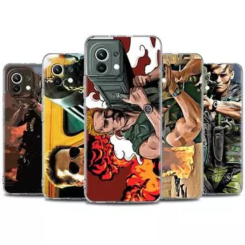 Арнольд Шварценеггер фильм коммандос 1985 Капа для Xiaomi Mi 11 10T Note 10 Lite 9T 9 чехол Poco X3 NFC M3 F3 GT F2 Pro 5G чехол Mi 9