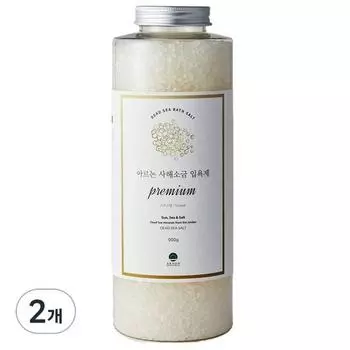 Arnon Соль Мертвого моря Соль для ванн Премиум Crystal Awesome Blossom Fragrance, 2 штуки, 900г