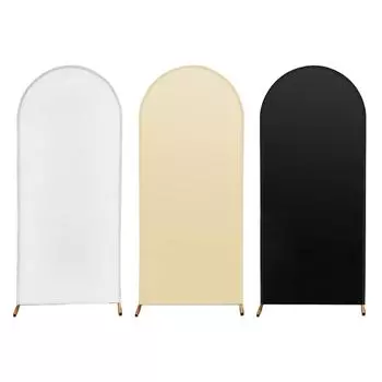 Арочный фон для фона, обложка для дня рождения, банкета, украшения для свадьбы, двухсторонняя эластичная арочная ткань, 3 размера A шампанского