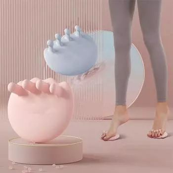 Арочный тренажер для ног, фитнес-тренажер для пальцев ног, подошвенный функциональный тренажер, корректор вальгусной деформации большого пальца, шины для пальцев ног, арочный тренажер для ягодиц синий