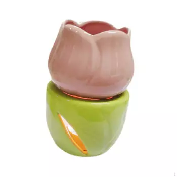 Aroma Diffuser in Flower Form for Living Room Spaces розовый