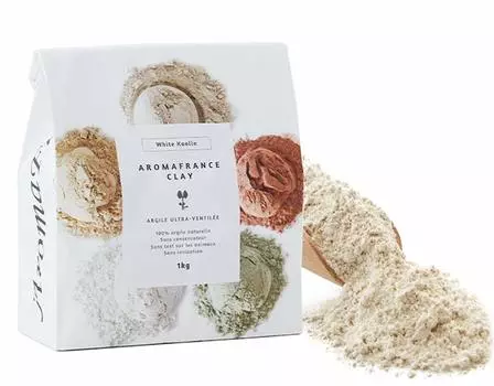 Aroma France Clay Белый каолин 1 кг белый