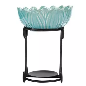 Арома-печь Iron Aroma Furnace Благовония для помещений Эфирные масла Ароматерапия Горящая печьBlue синий