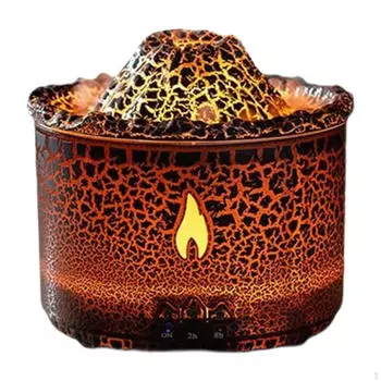 Аромадиффузор мл увлажнитель воздуха с легким настольным эфирным маслом для офиса White