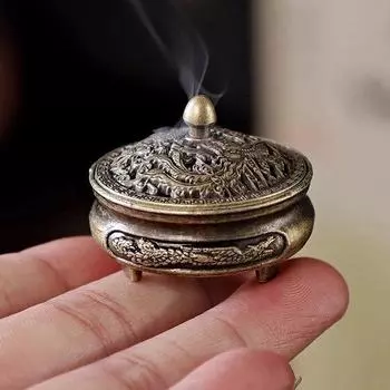 Аромалампа «Дракон и Феникс»: Печь Сюаньдэ для внутреннего сандала