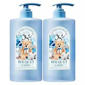 Аромат детской присыпки для душа Bouquet Garni Moisture, 1 л, 2 шт.
