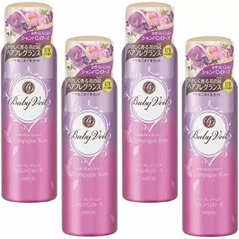 Аромат для волос Baby Veil Champagne Rose 80 г x 4 шт. [Оптовая закупка]