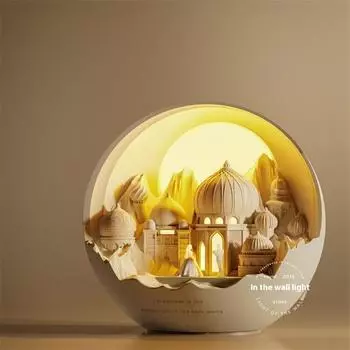 Ароматерапевтическая лампа бледный золота