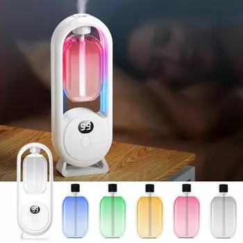 Ароматерапевтический аппарат, автоматический распылитель, бытовой аппарат для спальни, специальный дезодорант для туалета, для расширяющегося масла 50 мл One Size синий