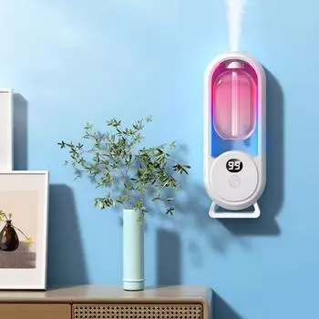 Ароматерапевтический аппарат, светодиодный настенный настольный бытовой дезодорант для туалета, автоматический распылитель ароматов, диффузор эфирных масел