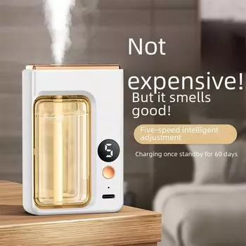 Ароматерапевтический диффузор эфирных масел и автоматический увлажнитель воздуха с распылителем ароматизаторов Aromatherapy Diffuser + 1 bottle of Hilton