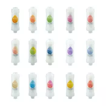 Ароматерапевтический фильтр для насадки для душа, очистка воды, красота кожи, ароматические фильтры для купания, удаление хлора, аксессуары для ванной комнаты Pine forest