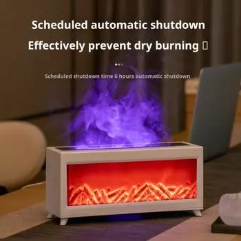 Ароматерапевтический увлажнитель воздуха, диффузор эфирных масел с функцией таймера дистанционного управления, низкий уровень шума US Plug белый