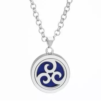 Ароматерапевтическое ожерелье, Подвеска-диффузор для парфюмерного масла One Size чёрный